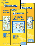 France - Frankreich - Francia - Frankrig - Carte routière - Road Map - Mapas de países - Kaart