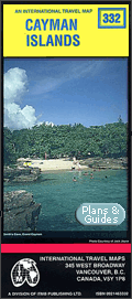 Cayman Islands - Carte / Straßenkarten / Map - îles Caïmans - Kaimaninseln - Isole Cayman