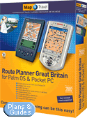Route Planner Great Britain for Palm OS & Pocket PC