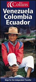 Venezuela Colombia Ecuador- MAP