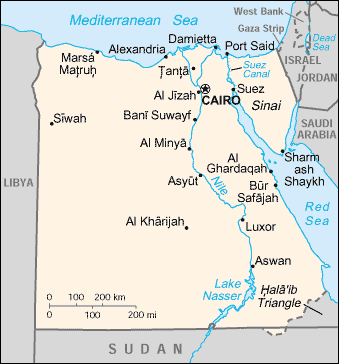 Egypte - Egypt - Egipto - Egitto - carte - map - Karten