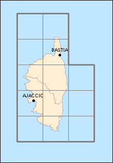 Carte Corse 1:100000 - IGN