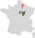 Aisne - 02 - Carte de France