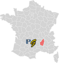 Ardche - 07 - Carte de France
