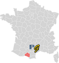 Arige - 09 - Carte de France