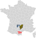 Aude - 11 - Carte de France