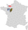 Calvados - 14 - Carte de France