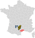 Hrault - 34 - Carte de France