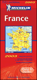 France Atlas routier format carte