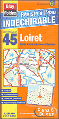Carte routire Loiret