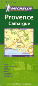 Plans des villes Avignon, Montélimar, Montpellier, Arles, Marseille, Aix en Provence, Nîmes