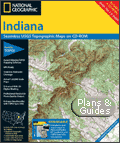 Indiana  topographic map