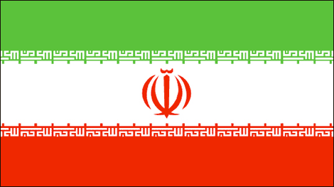 IRAN FLAG - DRAPEAU IRAN