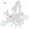 Carte Belgique, Map Belgium