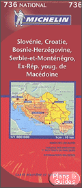 Slovénie - Croatie - Bosnie - Herzégovine - Macédoine - Yougoslavie - Serbie et Monténégro