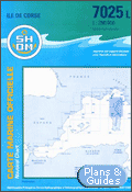 Carte marine : le de Corse