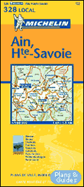 Carte routire - Ain - Haute-Savoie - 1/150 000