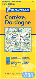Corrze, Dordogne 1/150 000 - carte routire - Landkarte - road map  - - Karten Frankreich - carte di tutta la Francia  - mapa sobre Francia - map of France  - Carte routire 