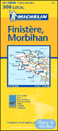 Finistère, Morbihan 1/150 000 - carte routière - Landkarte - road map - - Karten Frankreich - carte di tutta la Francia - mapa sobre Francia - map of France - Carte routière