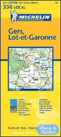 Gers, Lot-et-Garonne 1/150 000 - carte routire - Landkarte - road map  - - Karten Frankreich - carte di tutta la Francia  - mapa sobre Francia - map of France  - Carte routire 