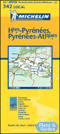 Hautes-Pyrnes, Pyrnes-atlantiques 1/150 000 - carte routire - Landkarte - road map  - - Karten Frankreich - carte di tutta la Francia  - mapa sobre Francia - map of France  - Carte routire 