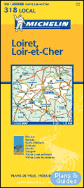 Loiret, Loir et Cher - 1/150 000 - carte routière - Landkarte - road map - - Karten Frankreich - carte di tutta la Francia - mapa sobre Francia - map of France - Carte routière