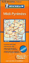 Midi-Pyrnes - Midi Pyrenees : Regional Map
