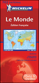 Carte du monde - Map of the world -  Carta del mondo - Karte der Welt