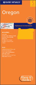 Oregon  Foldmap - Landkarte - carte