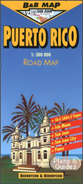 Porto Rico - Puerto Rico - Portorico - Map - Carte - Straenkarte