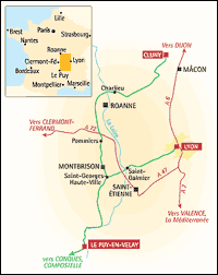 Chemins de Saint-Jacques de Compostelle - Chamina
