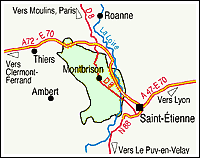 Le Forez  pied et  VTT