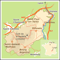 Le Massif du Pilat - Chamina - 45 circuits de petites randonnées dans le parc naturel régional du Pilat