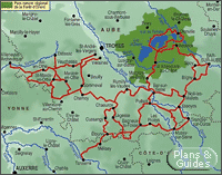 carte randonne Aube