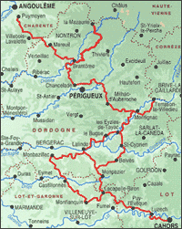 Traversée du Périgord - Randonnée
