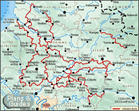 GR de Picardie - Carte de Randonnes