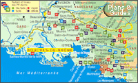 Carte - balades - randonnées - Bouches-du-Rhône