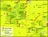 Parc Naturel Rgional de Lorraine - Carte Randonne