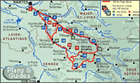 Carte Sèvre nantaise randonnées