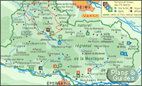 montagne de Reims - carte randonne