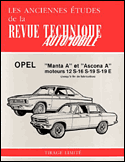 Opel Manta A et Ascona A (1971-1975) 