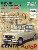 Renault 4, 4 et 5 cv, de 1961  1986 - Revue technique automobile  - Repair Manual