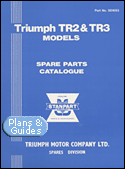 The Triumph Tr2 and Tr3 Spare Parts Catalogue