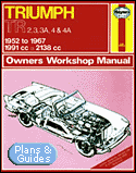 Triumph TR2, TR3, TR3A, TR4 & TR4A