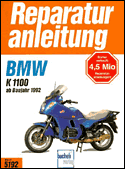 BMW K 1100 ab Baujahr 1992. Reparaturanleitung