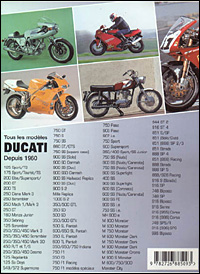 Ducati - Tous les modeles depuis 1960
