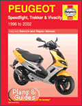 Peugeot Speedfight, Trekker and Vivacity Scooters