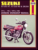 Suzuki GT 250 X7, GT 200 X5 & SB 200 Twins (78 - 83)