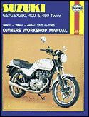 Suzuki GS / GSX250, 400 & 450 Twins (79 - 85)