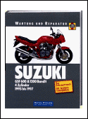 Suzuki GSF 600 und 1200 Bandit. Vierzylinder. Baureihen von 1995 bis 1997